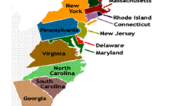 Timeline: 13 colonies