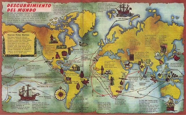 Año 1492 Nuevas rutas comerciales