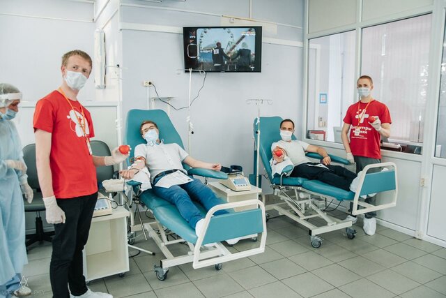 "Волонтёры-медики" — донорство