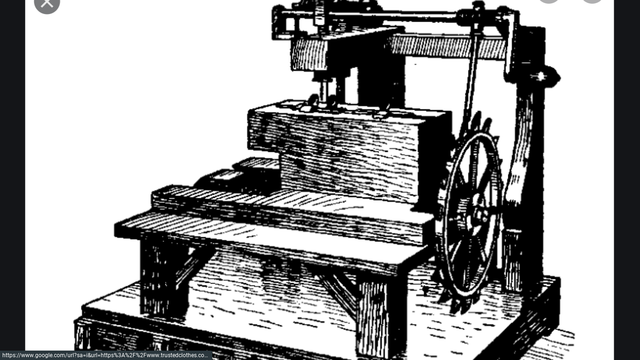 Thomas Saint invents the sewing machine.
