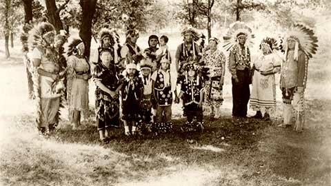 Official documentation states that the Mdewakanton people had already started migrating from their ancestral home of Mille Lacs in response to expansion from the Ojibwe Nation