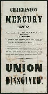 south carolina secedes