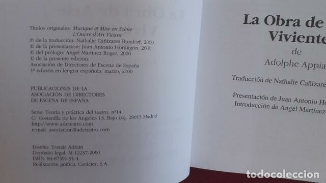 La obra de arte viviente (Appia)