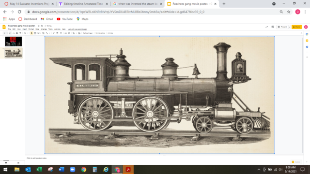 Steam locomotive