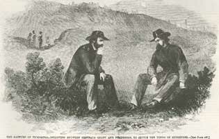Confederates surrender at Vicksburg