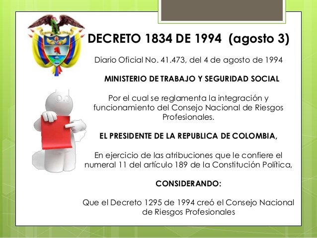 1994 Decreto 1834