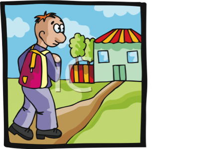 Je rentre a ma maison