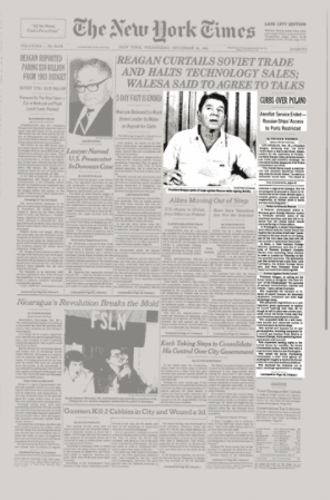 Soviet grain embargo lifted