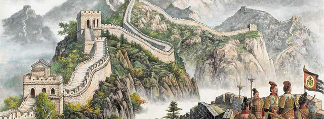 The Great Wall of China begins to be built.