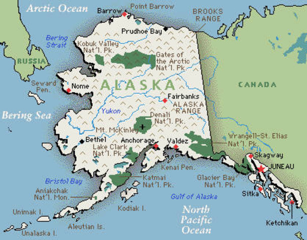 When Alaska became a state.