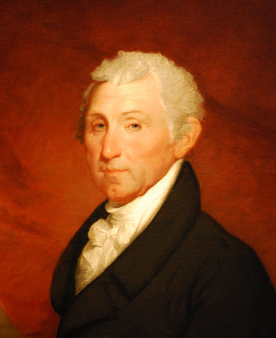 James Monroe becomes president