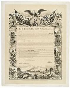 Emancipation Proclamation