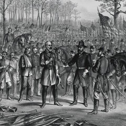 Surrender at Appomattox Courthouse