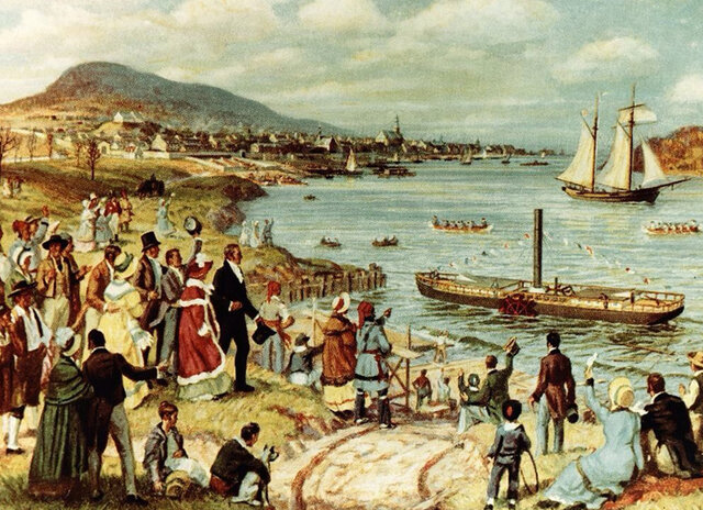 Premier bateau à vapeur