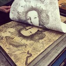 lithography printing technique