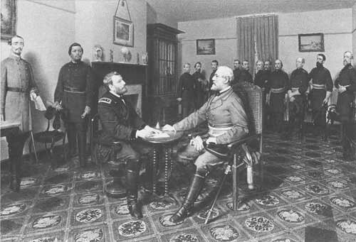 Surrender at Appomattox Courthouse