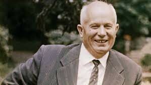 Nikita Khrushchev steps into power.