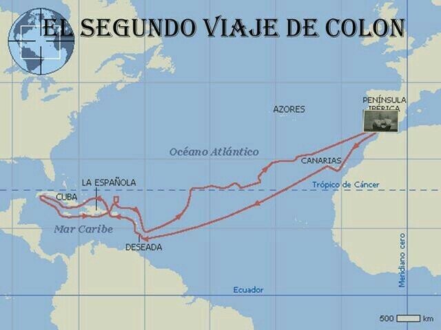 2ºSugundo viaje de Colon
