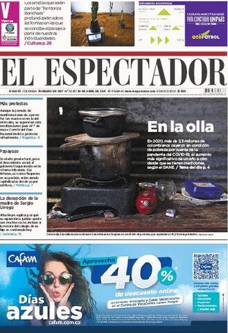 Tercer día (30 de abril)