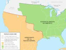 1819  Tratado de Adams- Onís