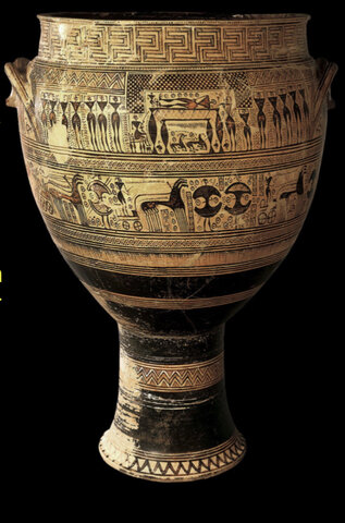 Funerary krater