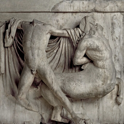 Lapith Fighting a Centaur