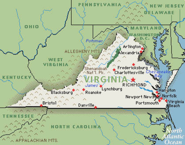 Virginia June 25, 1788