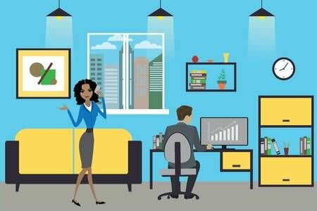 PAPA Y MAMA TRABAJANDO