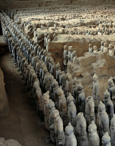 Soldiers from the Qin Dynasty