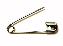 Safety pin.