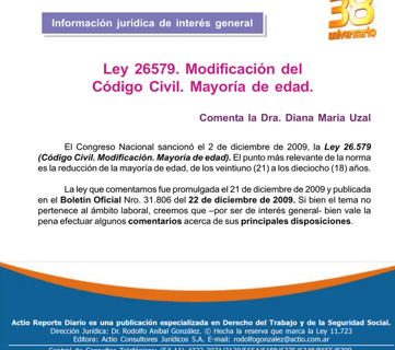 Ley 26.579