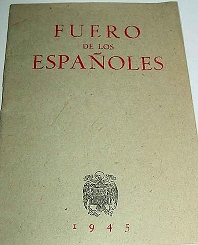 . Promulgación del Fuero de los Españoles