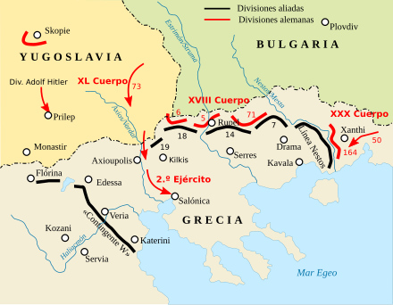 Italia invade Grecia.