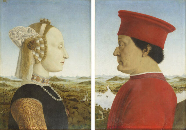 Piero della Francesca, Dittico dei duchi di Urbino