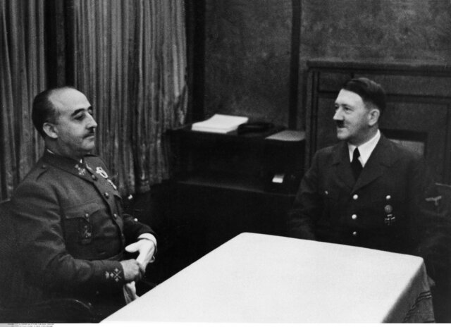 Entrevista Franco-Hitler en Hendaya.