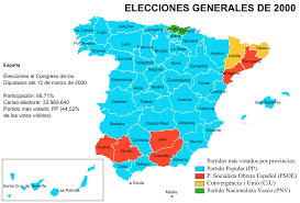 El Partido Popular gana en las elecciones generales por mayoría absoluta y José María Aznar se mantiene como presidente del Gobierno. (12/marzo)