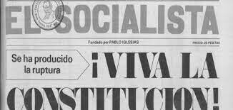 Legalización del PSOE ( diciembre 1976)