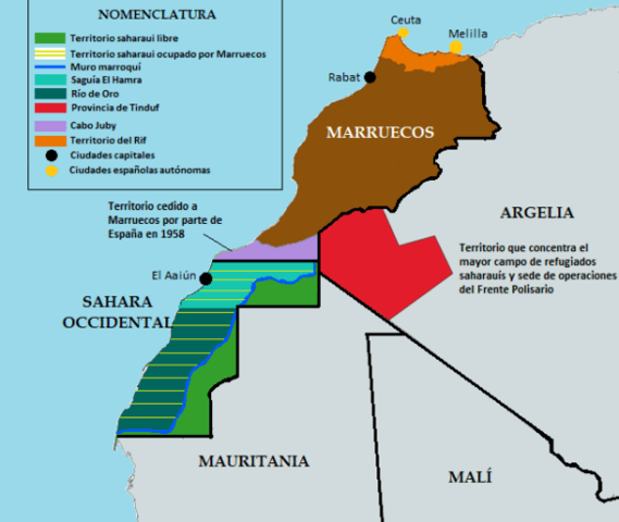 Tratado de Madrid y entrega del Sahara español a Marruecos y Mauritania