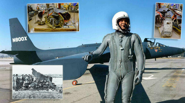 Powers and his U-2 plane