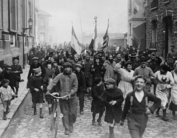 End of WWI