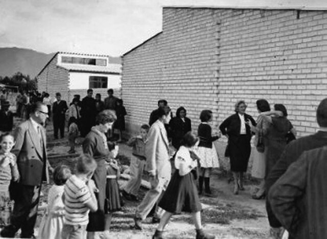 Inicia su Labor social para con quienes no possen una vivienda digna.