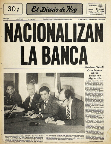 Estatización de la banca