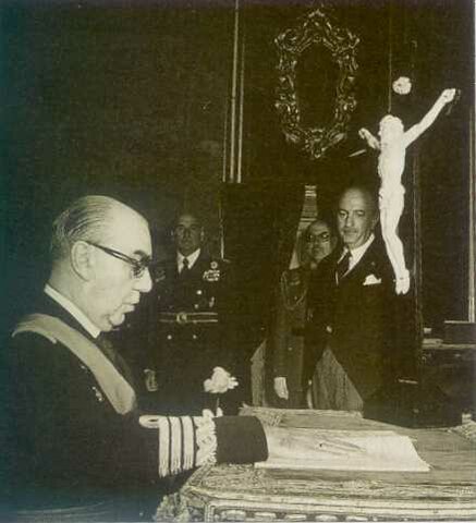 Carrero Blanco es nombrado Presidente del Gobierno