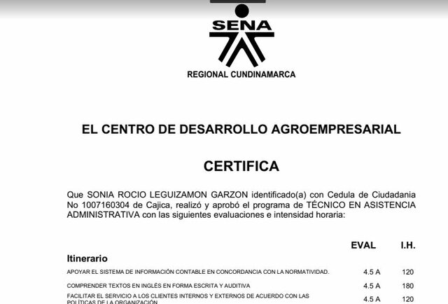 Termine mi tecnico en Asistencia administrativa