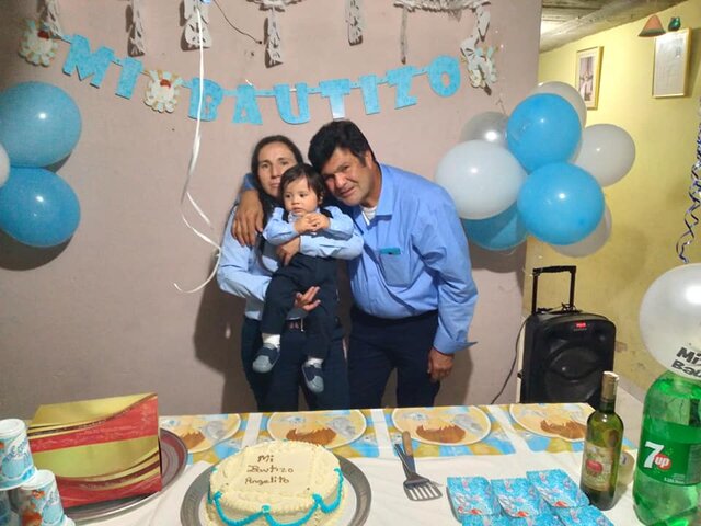 Bautizo de mi hijo