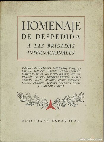 Homenaje de despedida