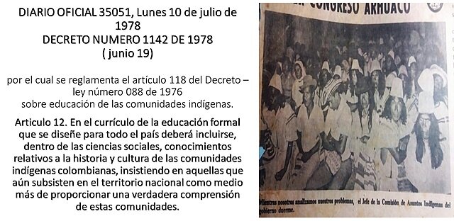 10 Julio 1978  Educación Indígena