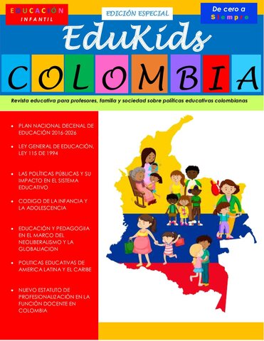 2016 -  2026  Políticas educativas para las poblaciones - Plan decenal