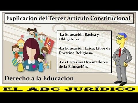 ARTÍCULO 3° CONSTITUCIONAL