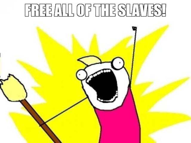 Vermont Frees Slaves